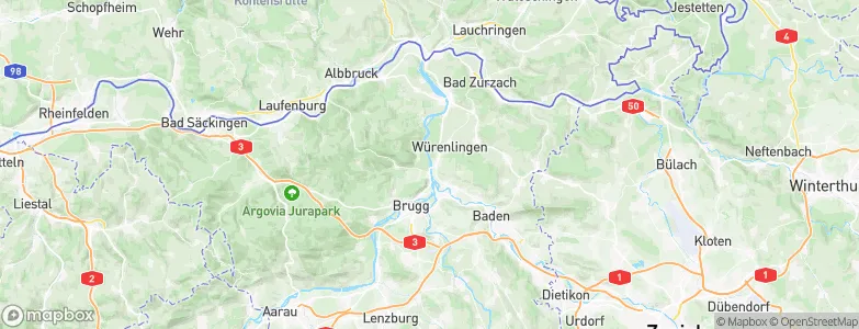Stilli, Switzerland Map