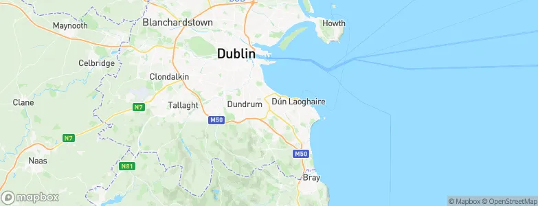 Stillorgan, Ireland Map