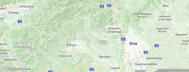 Stiwoll, Austria Map