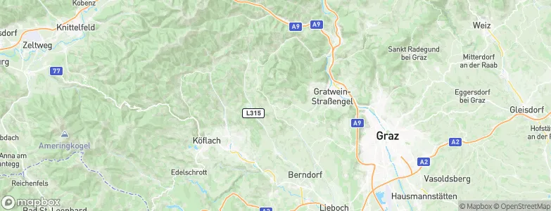 Stiwoll, Austria Map