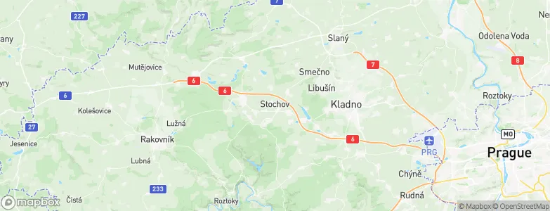 Stochov, Czechia Map