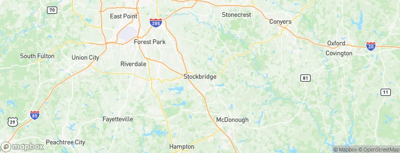 Stockbridge, United States Map