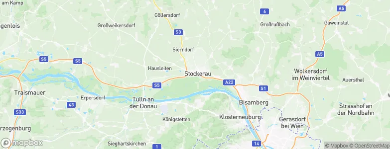 Stockerau, Austria Map