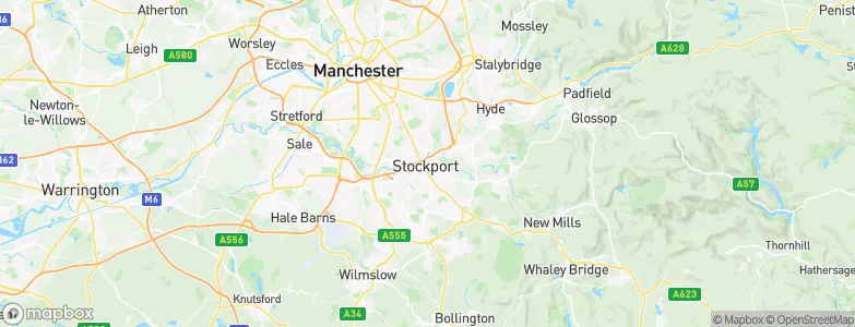 Stockport, United Kingdom Map