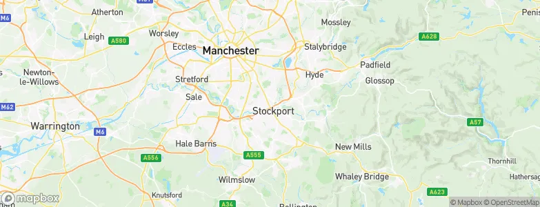 Stockport, United Kingdom Map