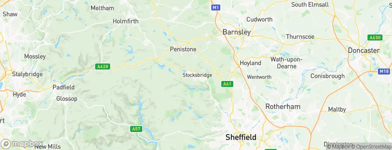Stocksbridge, United Kingdom Map
