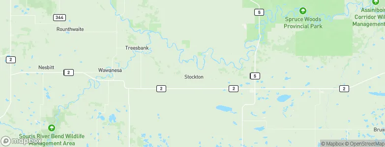 Stockton, Canada Map