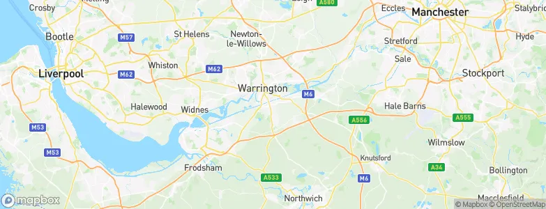 Stockton Heath, United Kingdom Map