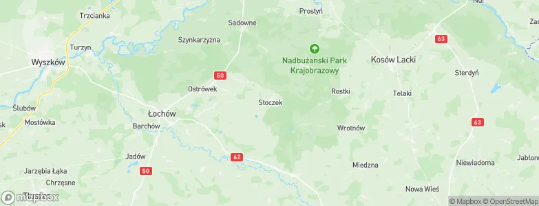Stoczek, Poland Map