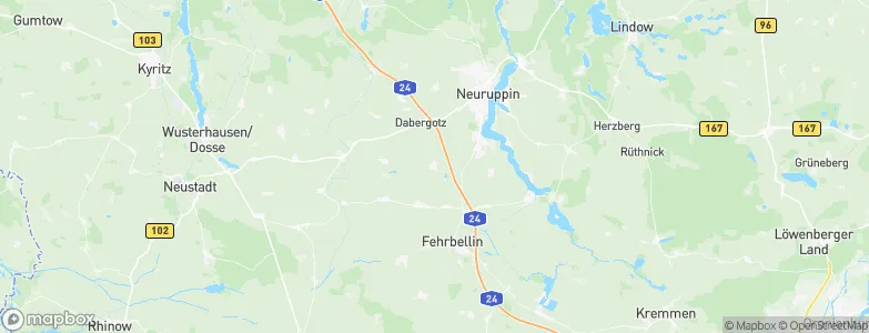 Stöffin, Germany Map