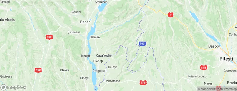 Stoileşti, Romania Map
