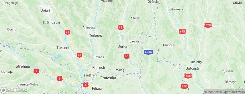 Stoina, Romania Map