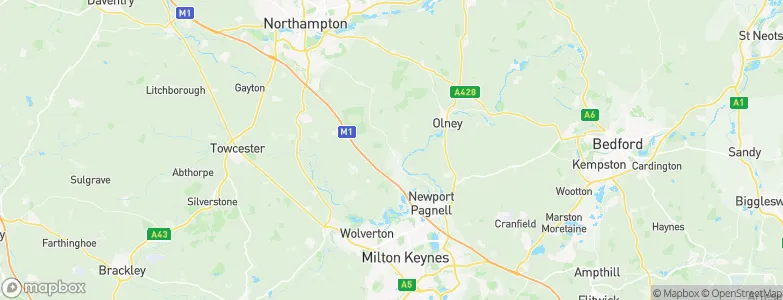 Stoke Goldington, United Kingdom Map