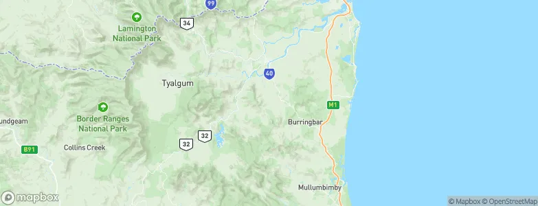 Stokers Siding, Australia Map