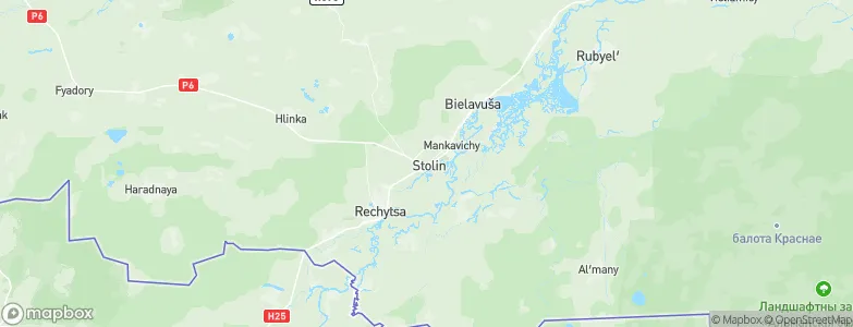 Stolin, Belarus Map