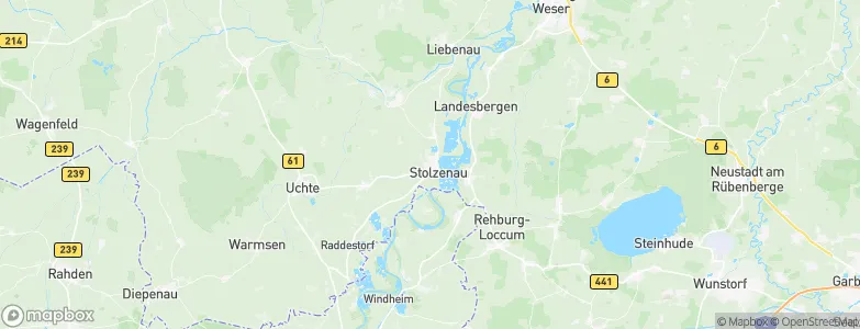 Stolzenau, Germany Map