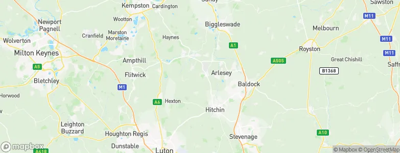 Stondon, United Kingdom Map