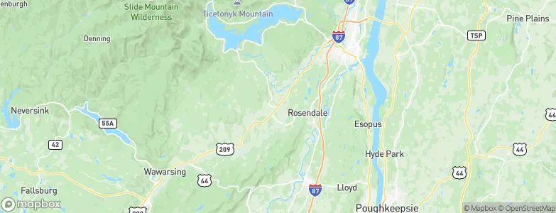 Stone Ridge, United States Map