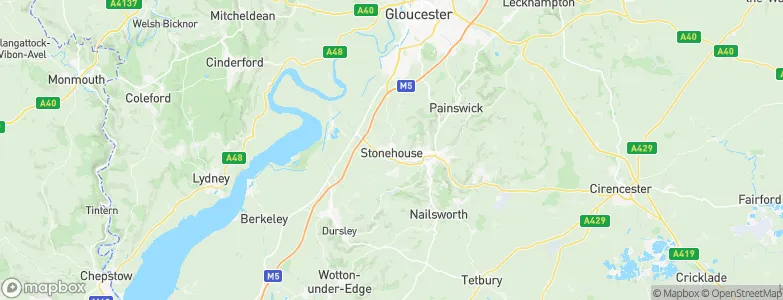 Stonehouse, United Kingdom Map