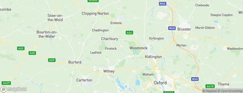 Stonesfield, United Kingdom Map
