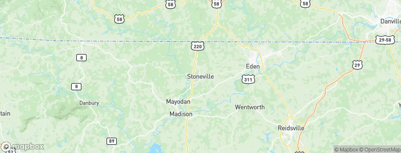 Stoneville, United States Map