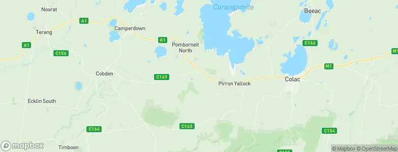 Stoneyford, Australia Map