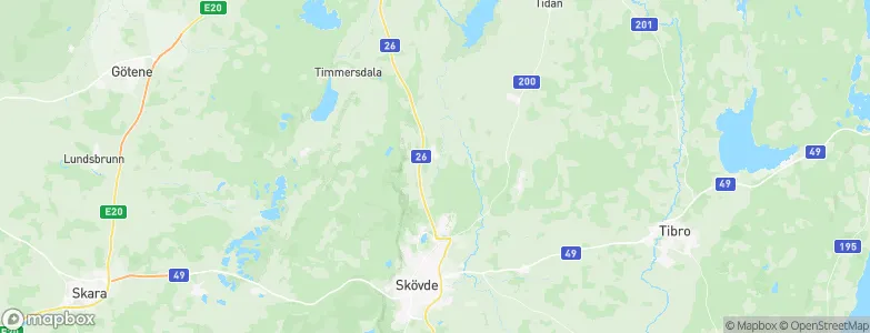 Stöpen, Sweden Map