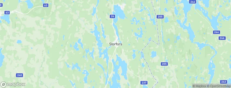 Storfors, Sweden Map