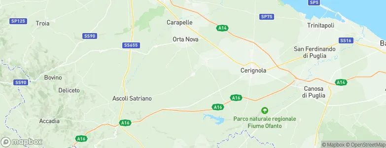 Stornarella, Italy Map