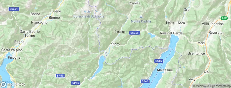 Storo, Italy Map