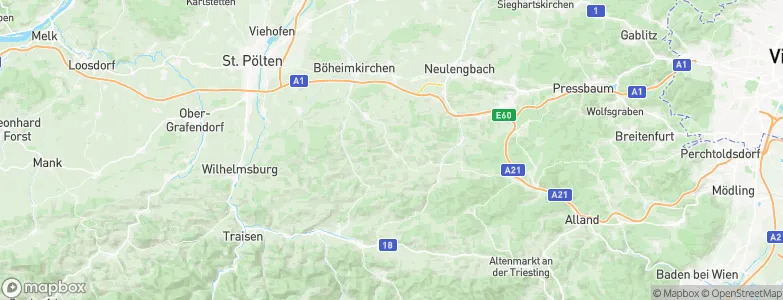 Stössing, Austria Map