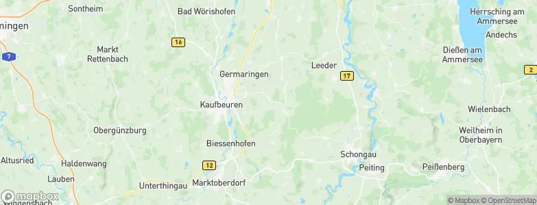 Stöttwang, Germany Map