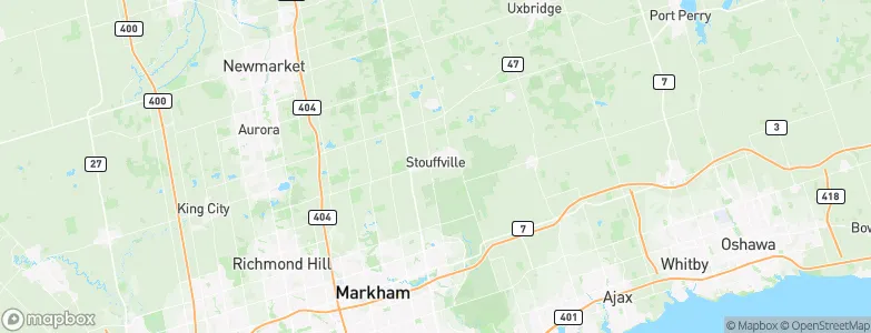 Stouffville, Canada Map