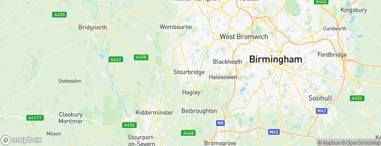 Stourbridge, United Kingdom Map