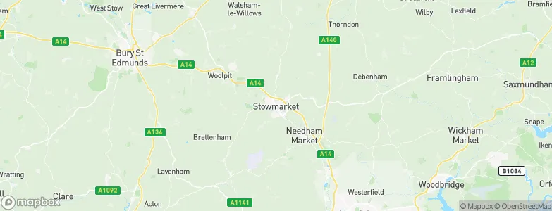 Stowmarket, United Kingdom Map