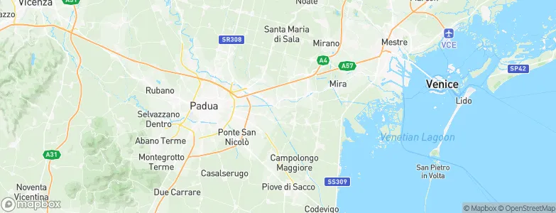 Stra, Italy Map