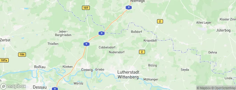 Straach, Germany Map