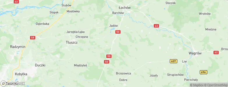 Strachówka, Poland Map