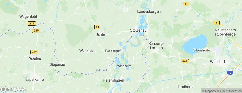 Strahle, Germany Map