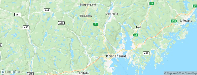 Strai, Norway Map
