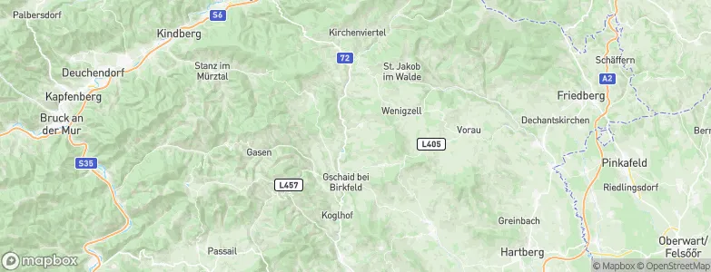 Strallegg, Austria Map