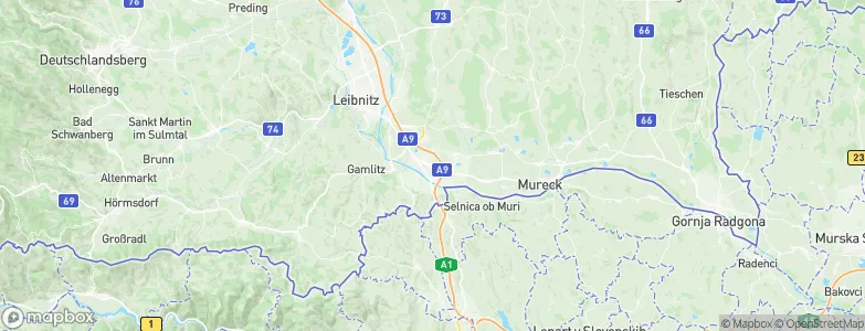 Straß in Steiermark, Austria Map