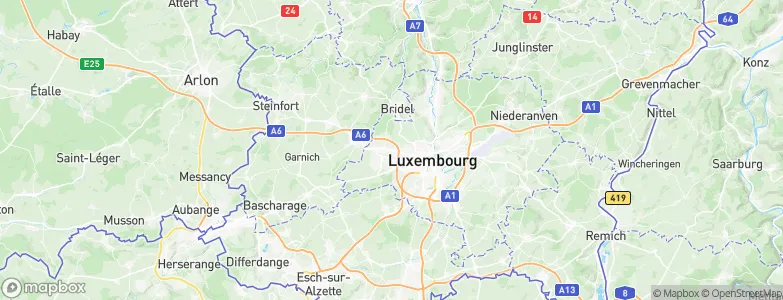 Strassen, Luxembourg Map