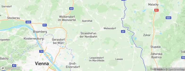 Strasshof an der Nordbahn, Austria Map