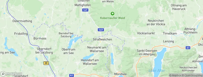 Strasswalchen, Austria Map
