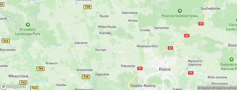 Strawczyn, Poland Map