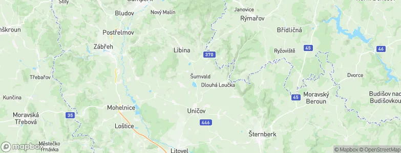 Strážná, Czechia Map