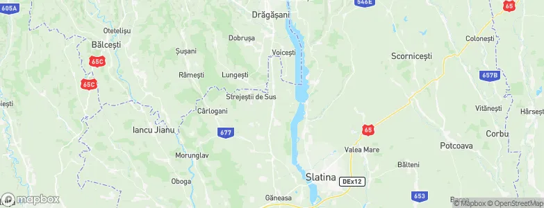 Strejeşti, Romania Map