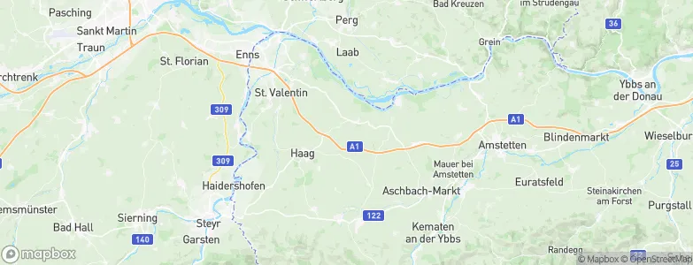 Strengberg, Austria Map