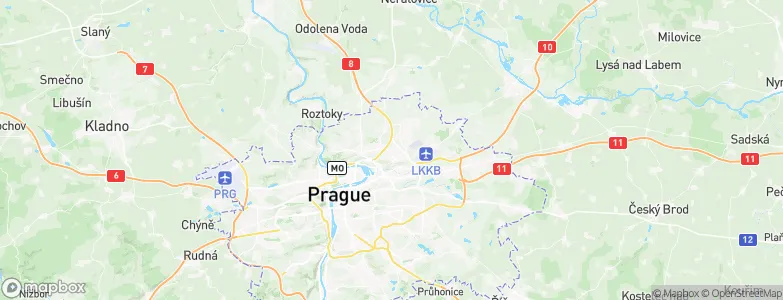 Střížkov, Czechia Map